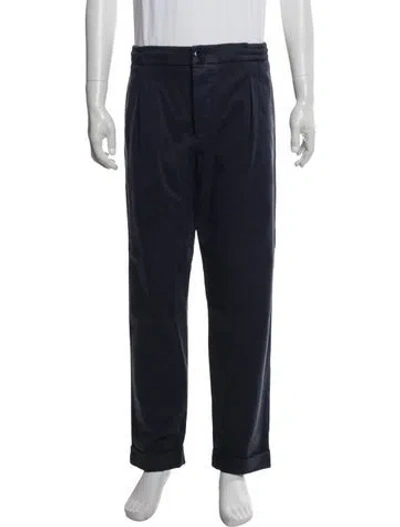Pre-owned Kiton Dress Pants In Blue