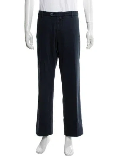 Pre-owned Kiton Dress Pants In Blue
