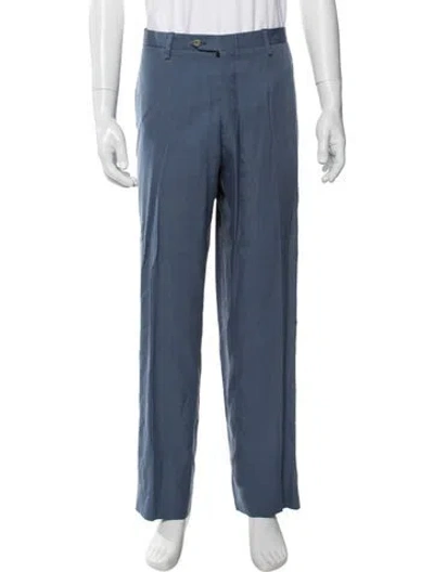 Pre-owned Kiton Dress Pants In Blue