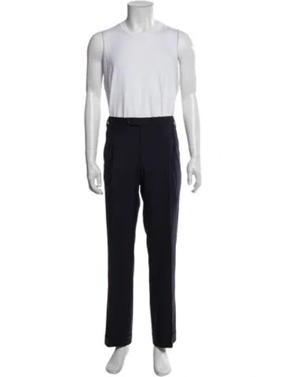 Pre-owned Kiton Dress Pants In Blue