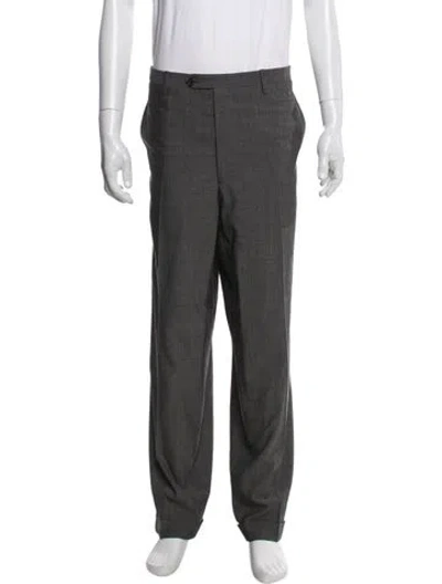 Pre-owned Kiton Dress Pants In Gray
