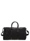 Kiton Duffel Bag With Leather Inserts