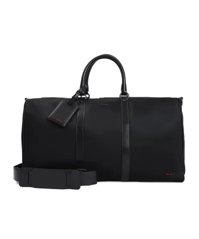 KITON KITON LOGO LETTERING DOUBLE HANDLE TRAVEL BAG