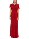 Kiton Women's Long Dress In Red
