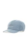 Kiton Embroidered Baseball Cap In Blue