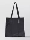 Kiton Nylon Tote Bag In Black