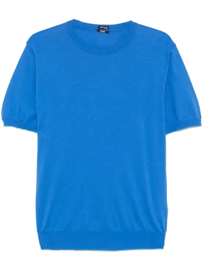 KITON FINE-KNIT T-SHIRT