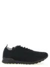 Kiton Fitb Mesh Sneakers Rubber Sole Pull Tab In Multi