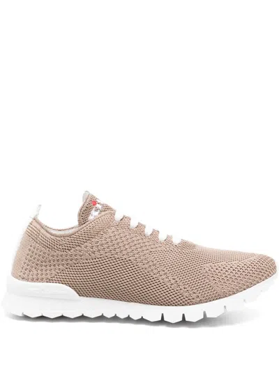 Kiton Fits Sneaker In Beige