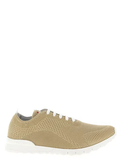 Kiton Fits Sneaker In Nude