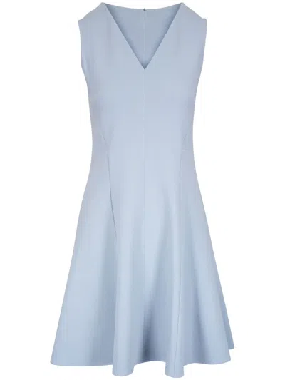 Kiton Ausgestelltes Minikleid In Blau