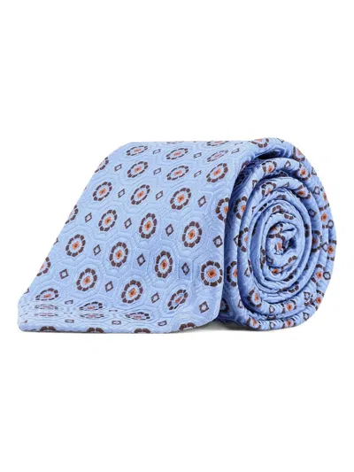 KITON GEOMETRIC-PATTERN TIE