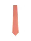 Kiton Geometric-pattern Silk Tie In Yellow