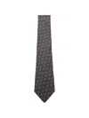 Kiton Geometric-pattern Tie In Multi
