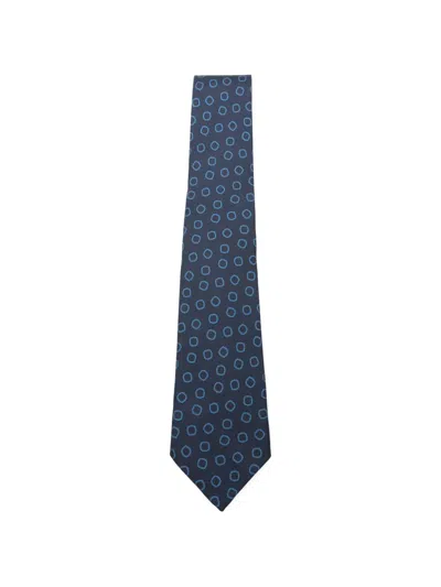 Kiton Geometric-print Tie In Multi