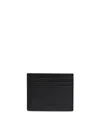 KITON GRAINED LEATHER CARD HOLDER WITH LOGO