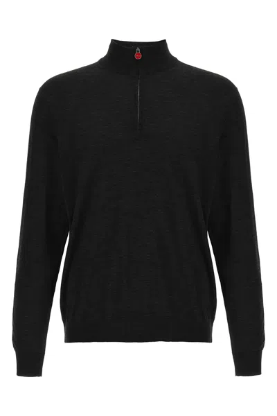 KITON HALF-ZIP SWEATER