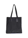 Kiton Nylon Tote Bag In Black