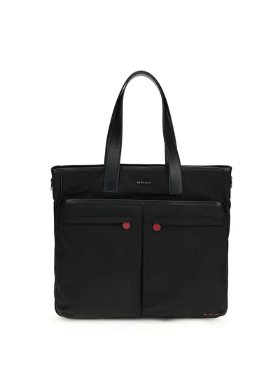 Kiton Handbags In Black