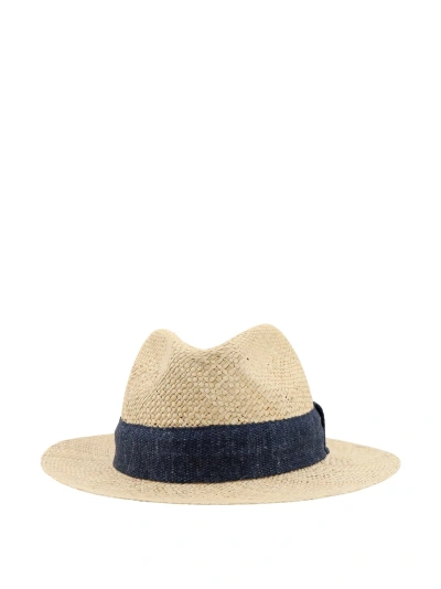 Kiton Hat In Beige