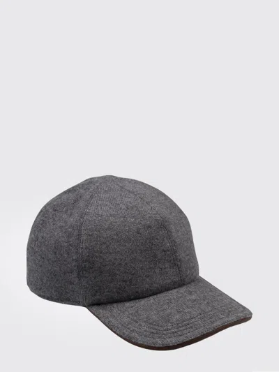 Kiton Hat Men  In Gray