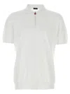 Kiton Textured Polo Shirt With Collar And Short Sleeves