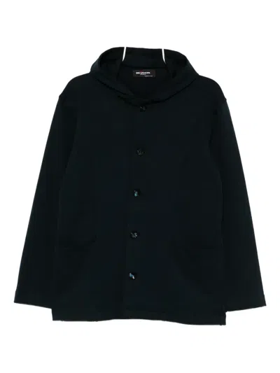 Kiton Hooded Jacket In Blue