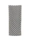 Kiton Houndstooth-pattern Frayed-edge Scarf In Multi