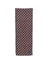 HOUNDSTOOTH-PATTERN SCARF