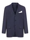 Kiton Casual Jacket In Blue