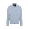 Kiton Jacket Collared Design Chest Pockets Long Sleeves In Blue