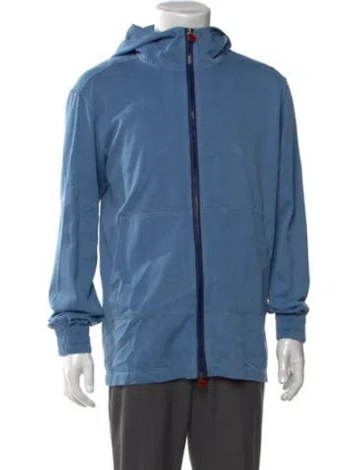 Pre-owned Kiton Jacket In Blue