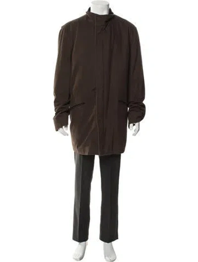 Pre-owned Kiton Jacket In Brown