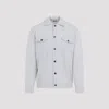 Kiton Stylish Jacket Featuring Chest Pockets And Long Sleeves In Gray
