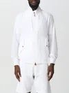 Kiton Checked Zip-front Bomber Jacket In White