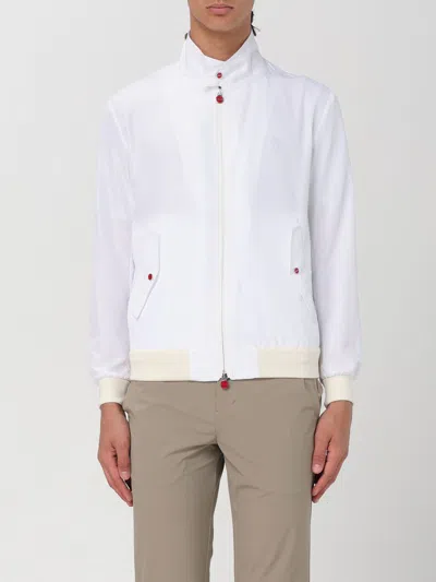Kiton Jacket  Men Color White