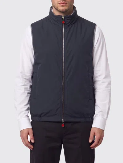 Kiton Jacket  Men Color Blue