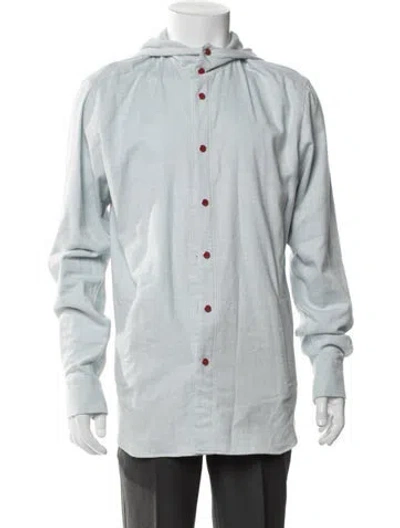 Pre-owned Kiton Jacket W/ Tags In Blue