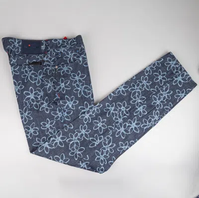 Pre-owned Kiton Jeans 100% Cotton Size 33 Us 49 Eu 31 In Blue