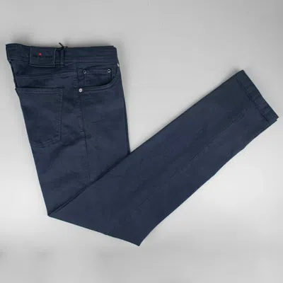 Pre-owned Kiton Jeans Cotton Ea Size 32 Us 48 Eu K59 In Blue