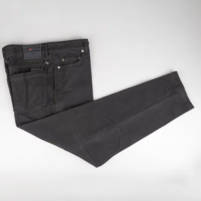 Pre-owned Kiton Jeans Cotton Ea Size 33 Us 49 Eu 63 In Black