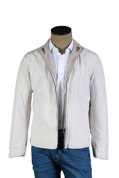 Kiton Kired By  Blush Pink/ Ivory Reversible Jacket In Neutral