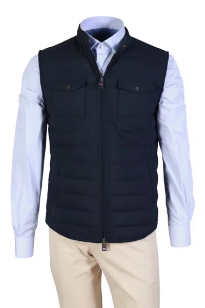 KITON KIRED BY KITON COTTON-NYLON VEST