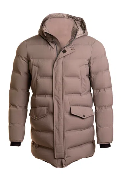 Kiton Kired By  Hekla Nylon-goose Down Puffer Coat In Pink