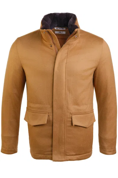 Kiton Mutp Coat In Brown