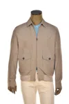 Kiton Kired By  Stick Cotton Jacket In Neutral