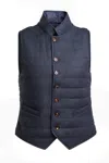 Kiton Kired Joaor Virgin Wool Vest In Multi