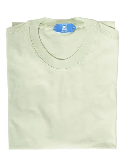 Kiton Kired Kissm Cotton T-shirt In Green