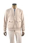 Kiton Kired Penna Nylon Reversible Light Jacket In Multi