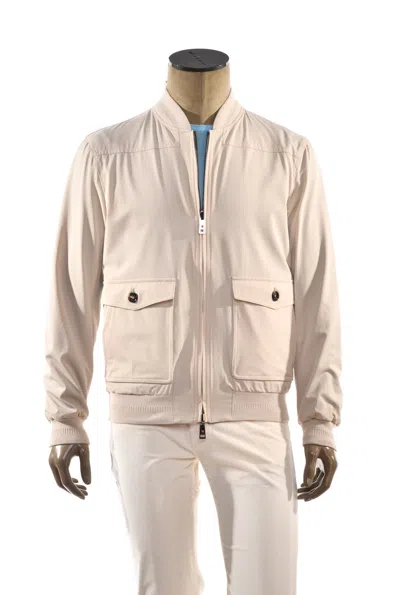 Kiton Kired Penna Nylon Reversible Light Jacket In Multi